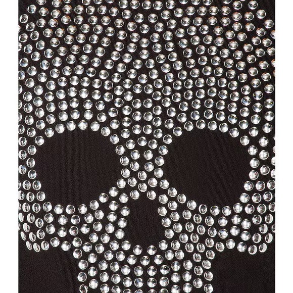 Lauren Moshi Sloane Nailhead Skull Top - Picture 5 of 6